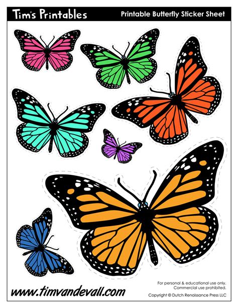 butterfly patterns free printable